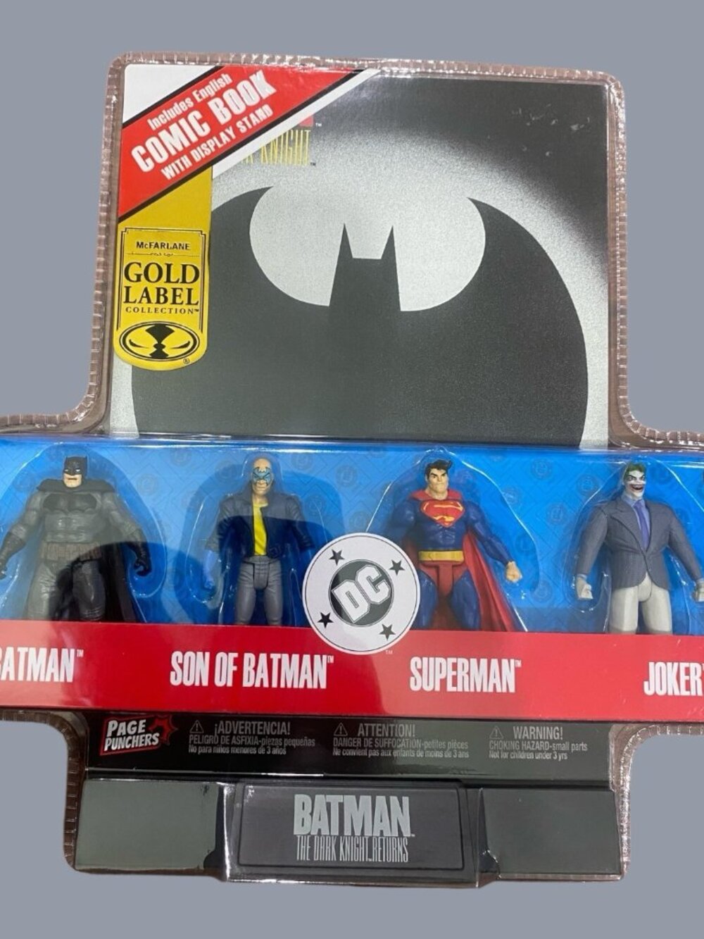 DC Multiverse - Page Punchers: Batman, Son Of Batman, Superman & Joker 4-Pack